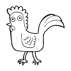 cartoon chicken