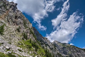 Mountain in Julian Alps