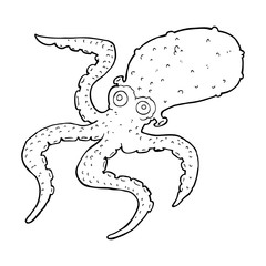 cartoon octopus