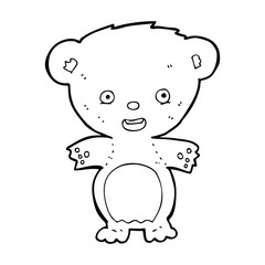 cartoon teddy bear