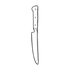 cartoon kitchen knife