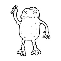 cartoon frog