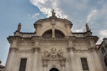 St. Blaise Church (Crkva sv. Vlaha) in city of Dubrovnik ,Croatia.