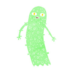 cartoon spooky ghost