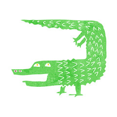 cartoon crocodile
