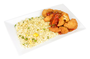 Sweet And Sour Battered Chicken