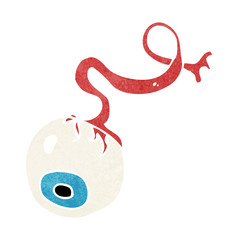 cartoon gross eyeball