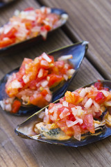 mussels vinaigrette