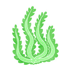 Obraz premium cartoon seaweed