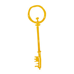 cartoon key