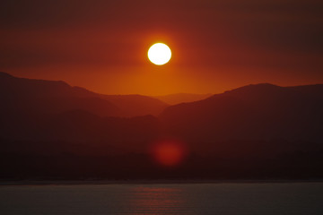 Sonnenuntergang am Byron Bay