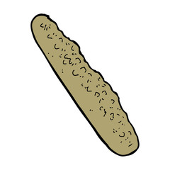 cartoon baguette