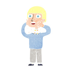 cartoon secret robot