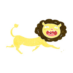 cartoon lion