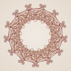 Rose pink floral pattern