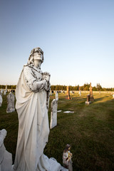angel in a cemetery 