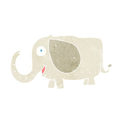 cartoon baby elephant