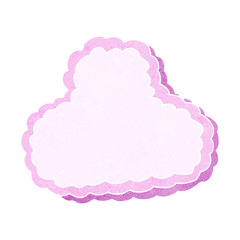 cartoon decorative cloud