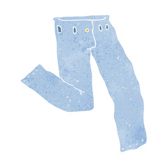 cartoon jeans