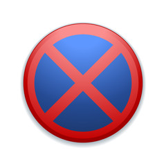 Obraz premium No Stopping sign