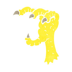 cartoon eagle claw