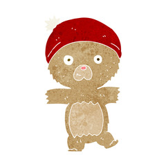 cartoon funny teddy bear