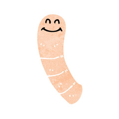 cartoon worm