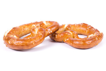 Brezel freigestellt 