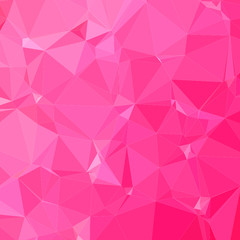 Persian Rose Pink Abstract Low Polygon Background