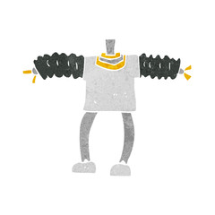cartoon robot body (mix and match cartoons or add own photos)