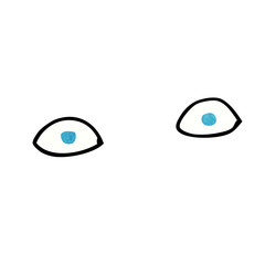 cartoon eyes