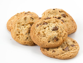 milk chocolate toffee almond cookies