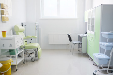 Interior of a doctor office