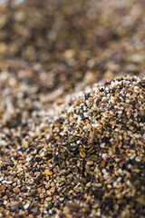 Crushed Peppercorns for use as background image