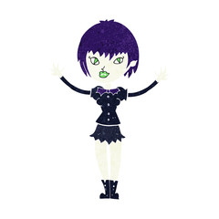 cartoon vampire girl