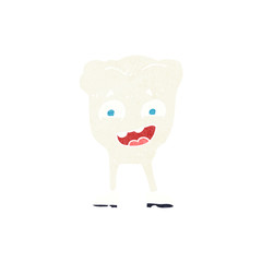 cartoon happy tooth