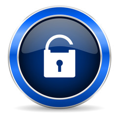 padlock icon secure sign