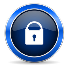 padlock icon secure sign