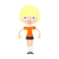 cartoon girl