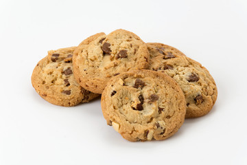 milk chocolate toffee almond cookies