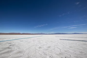 Selbstklebende Fototapete Dürre Salzwüste in der Provinz Jujuy, Argentinien