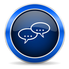 forum icon chat symbol bubble sign