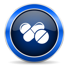 medicine icon drugs symbol pills sign