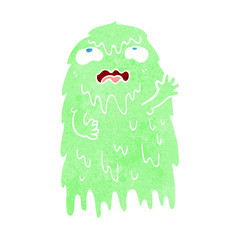gross cartoon ghost