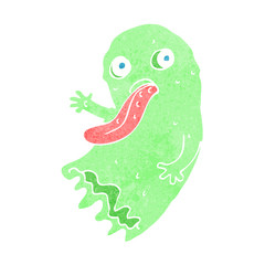 gross cartoon ghost