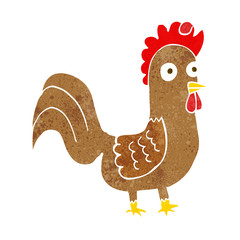 cartoon rooster