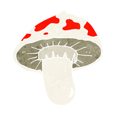 cartoon toadstool