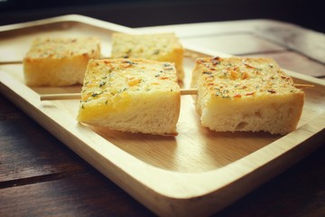 Garlic and herb bread