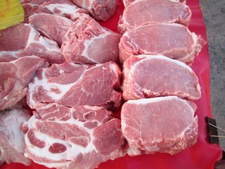 Raw pork