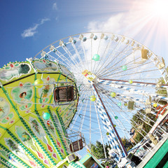 Karussell auf dem Oktoberfest